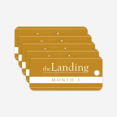 The Landing - Month 1 Milestone Marker (5 Pack)