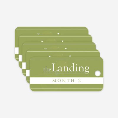 The Landing - Month 2 Milestone Marker (5 Pack)