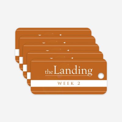 The Landing - Week 2 Milestone Marker (5 Pack)