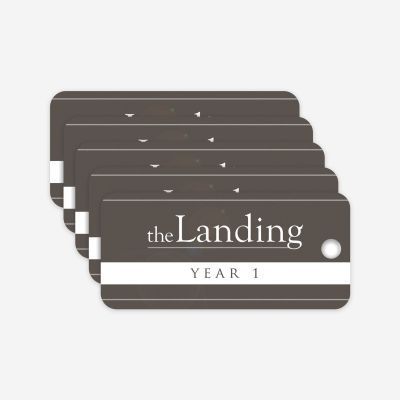 The Landing - Year 1 Milestone Marker (5 Pack)