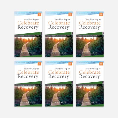Your First Step to Celebrate Recovery Outreach Pack (6 Paperback Books)