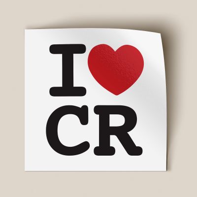 I ♥️ CR Sticker