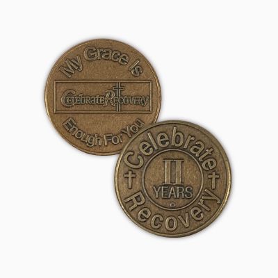 Celebrate Recovery Bronze Coin - 2 Year