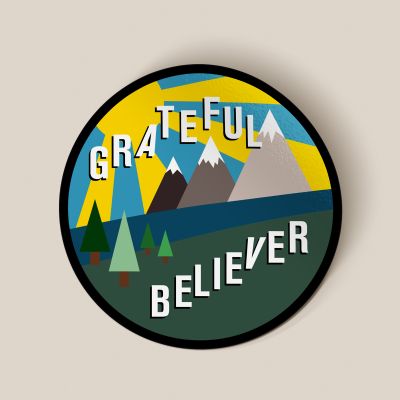 Grateful Believer Sticker