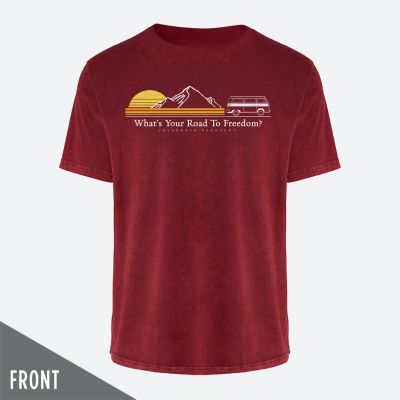 What's Your Road to Freedom? Vintage Brick T-Shirt