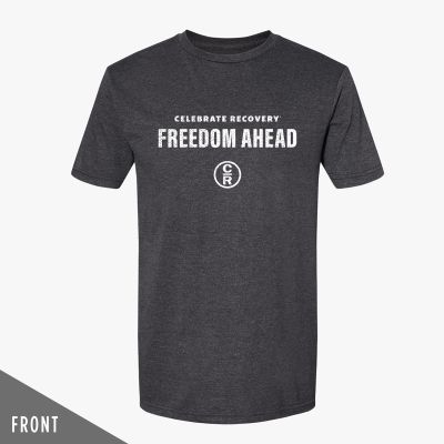 Freedom Ahead - Dark Gray T-Shirt
