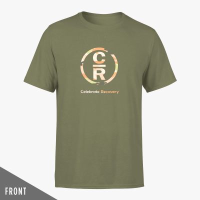 Camo Circle Logo T-Shirt